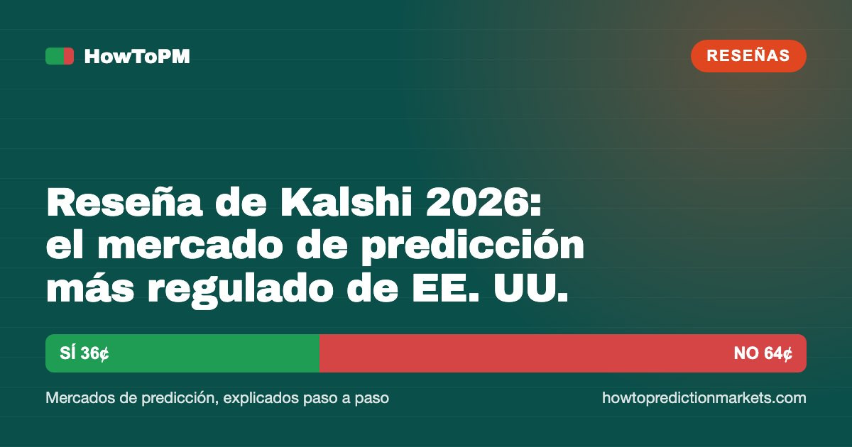 Reseña de Kalshi 2026: el mercado de predicción más regulado de EE. UU.