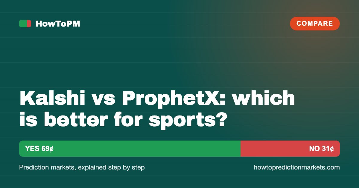 Kalshi vs ProphetX: which is better for sports?