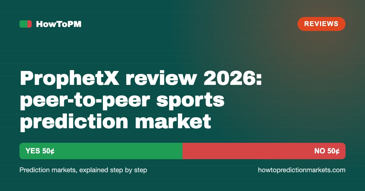 ProphetX review 2026: peer-to-peer sports prediction market