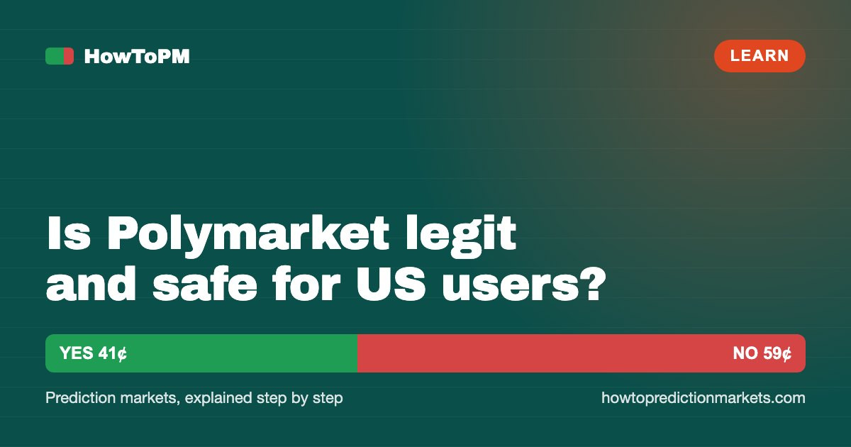 Is Polymarket legit and safe for US users?