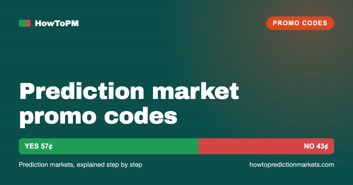 Prediction market promo codes (September 2026)