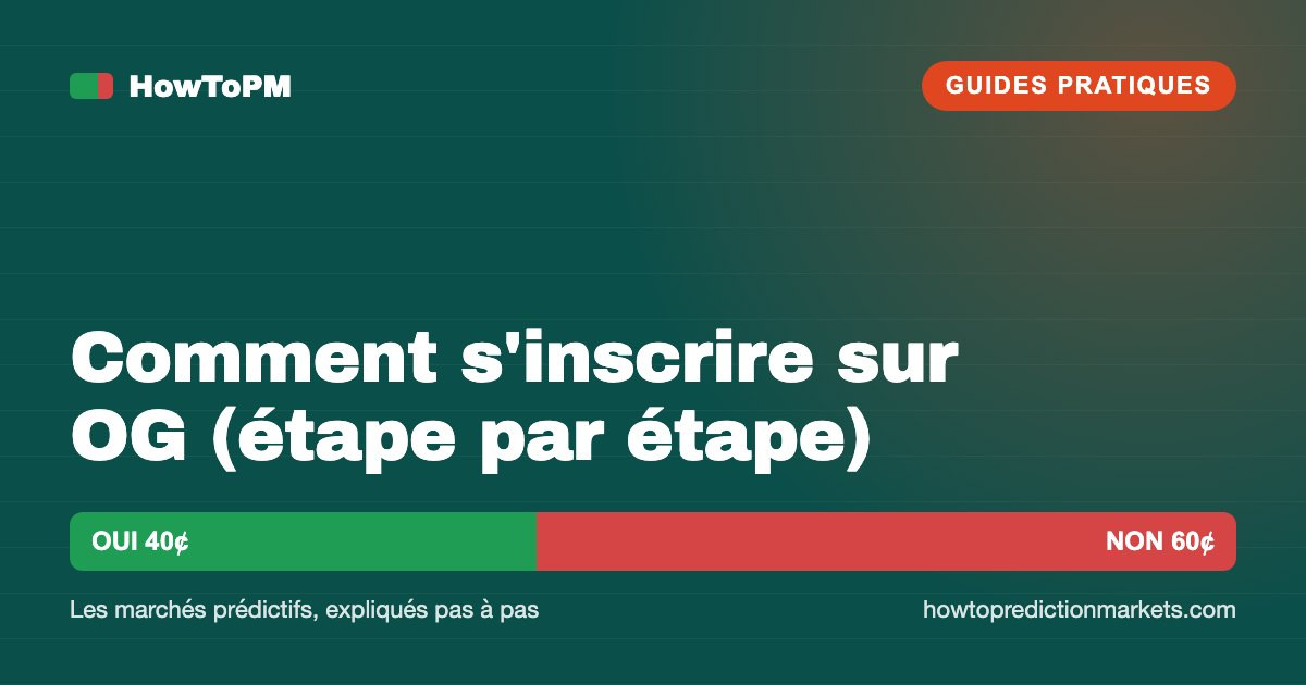 Comment s'inscrire sur OG (étape par étape)